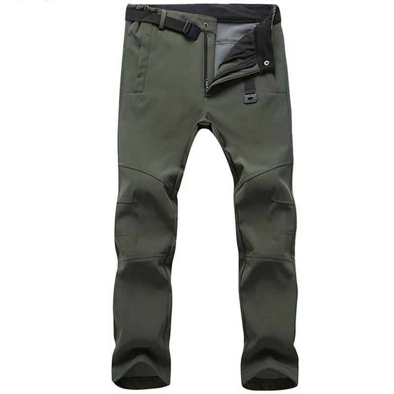 Fleece Lined Stretch and Waterproof Men's Pants (Winter) BOTTOMS Casual Pants / Trousers Men's Clothing & Accessories Pants Pants / Trousers 