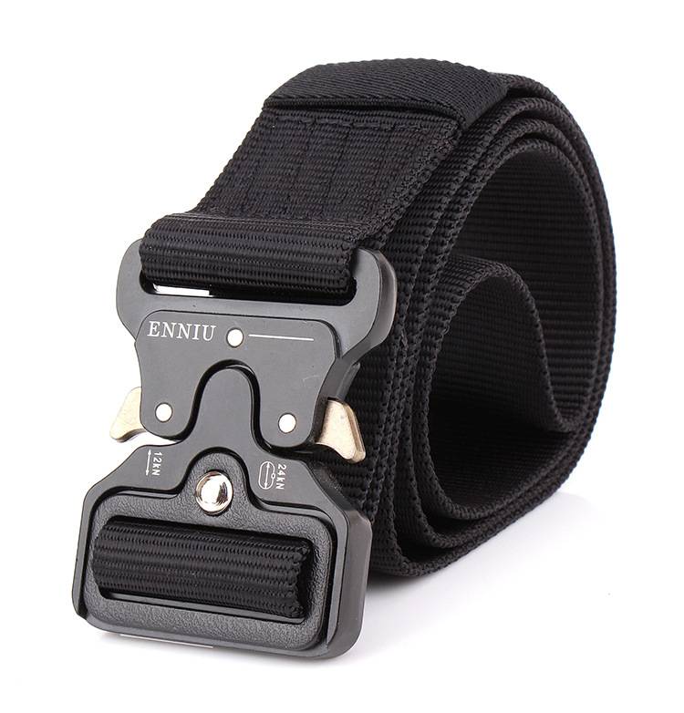 Men's Army Tactical Waistband Accessories Belts Men's Clothing & Accessories Color: Black Length: 125 cm 