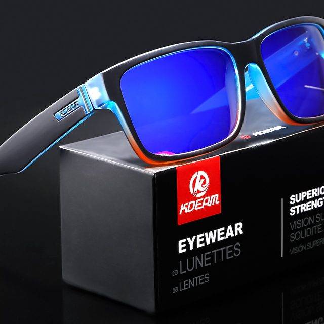 XuBa Men Fashion All Match Retro Polarized Sunglasses