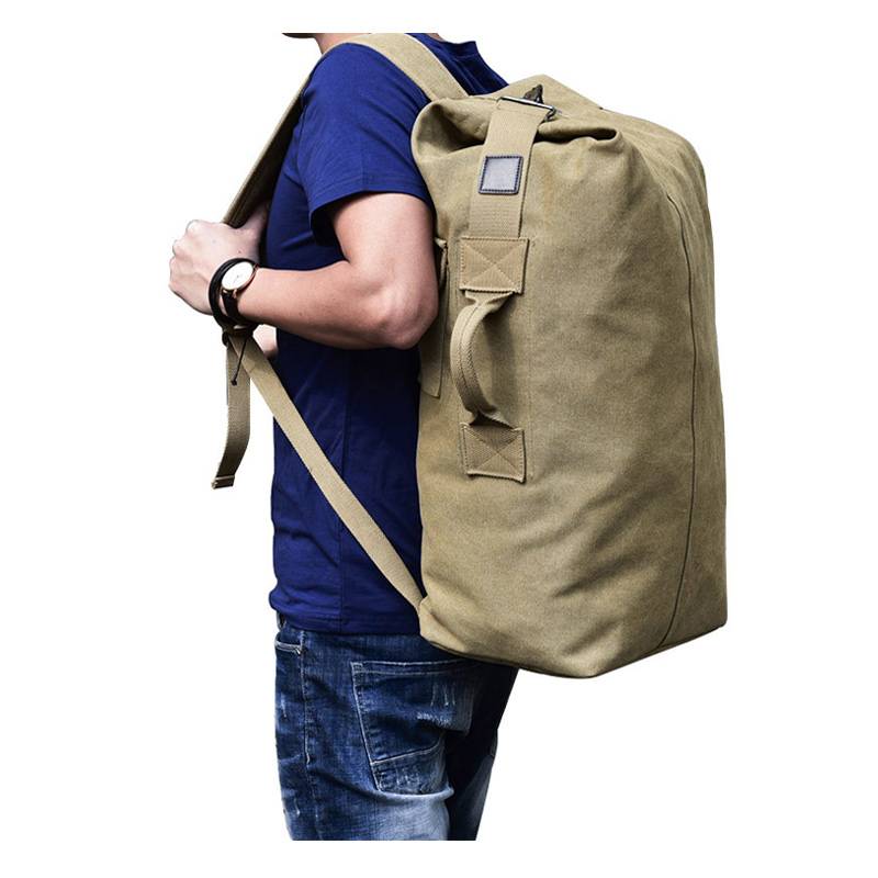 Convenient Multifunctional Large Capacity Canvas Travel Backpack Luggage & Travel Bags Travel Bags 