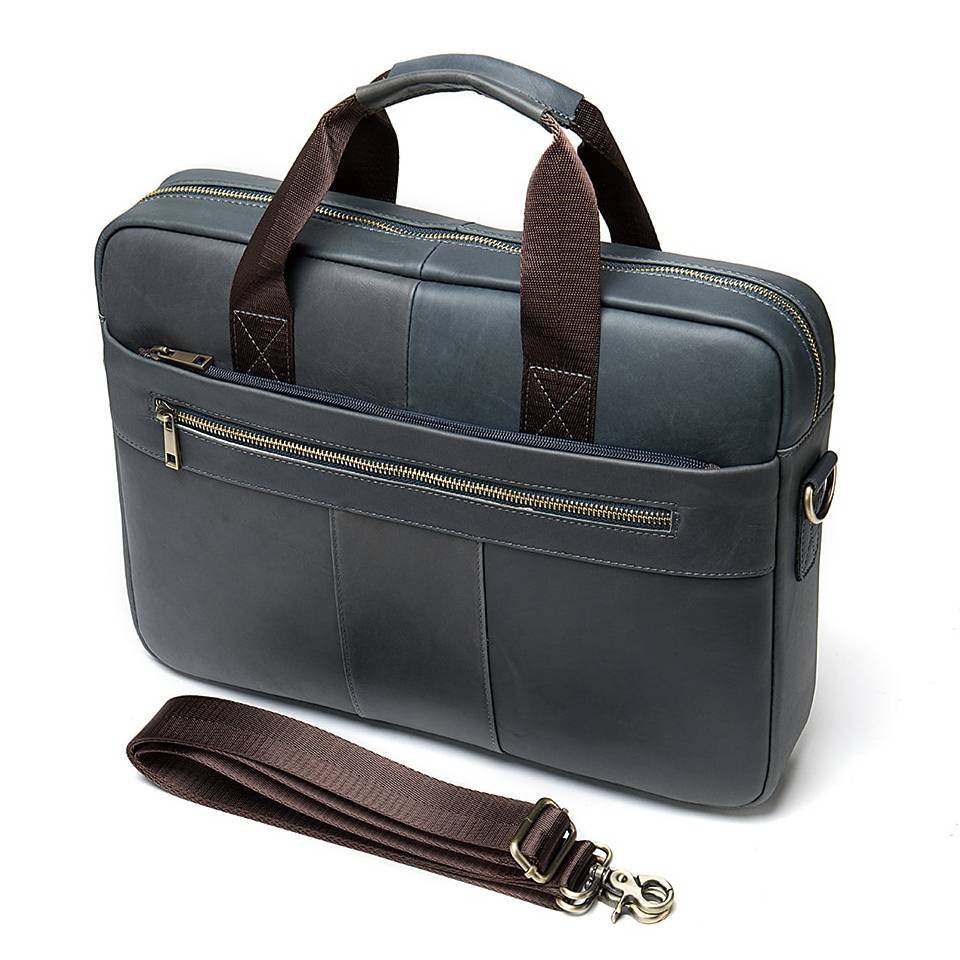 Mr. International - Men's Business Style Leather Bag