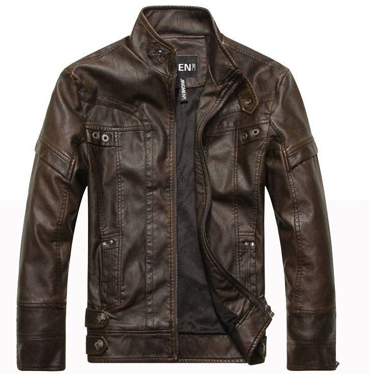 Stylish Leather Jacket Jackets Jackets & Coats Color: 4 Color: 5 Color: 6