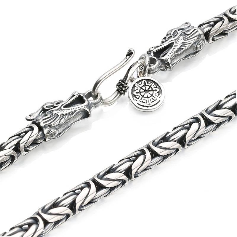 Men's 925 Sterling Silver Chains Men Jewelry Necklaces 