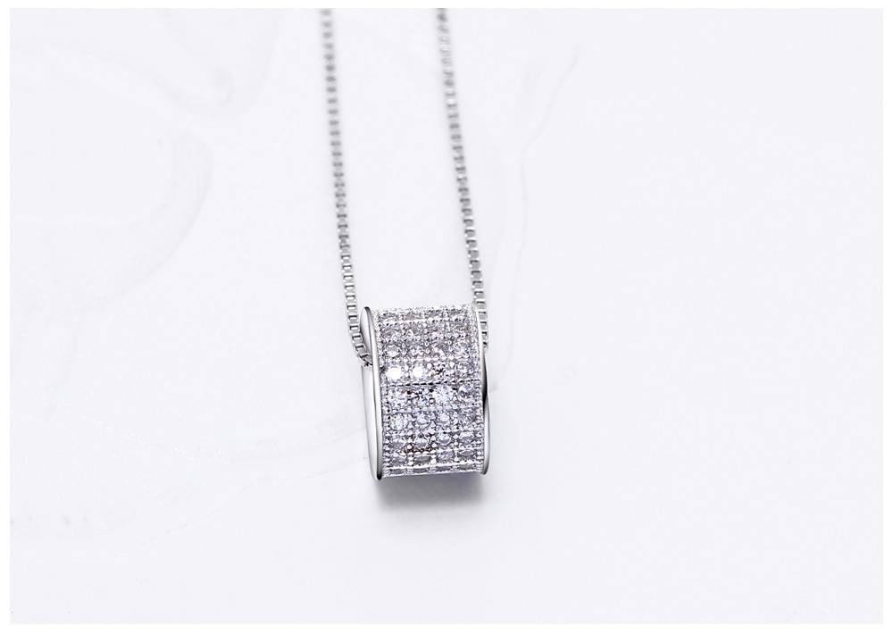 Women's Minimalistic Necklace with Crystals Men Jewelry Necklaces 