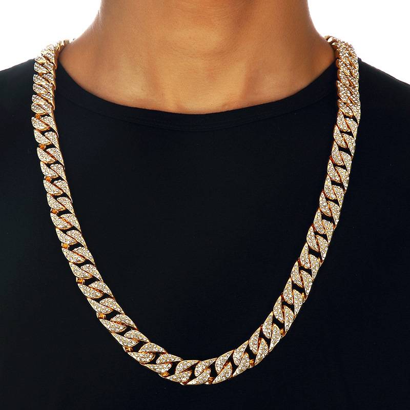 Men's Fashion Iced Out Link Chains Men Jewelry Necklaces 