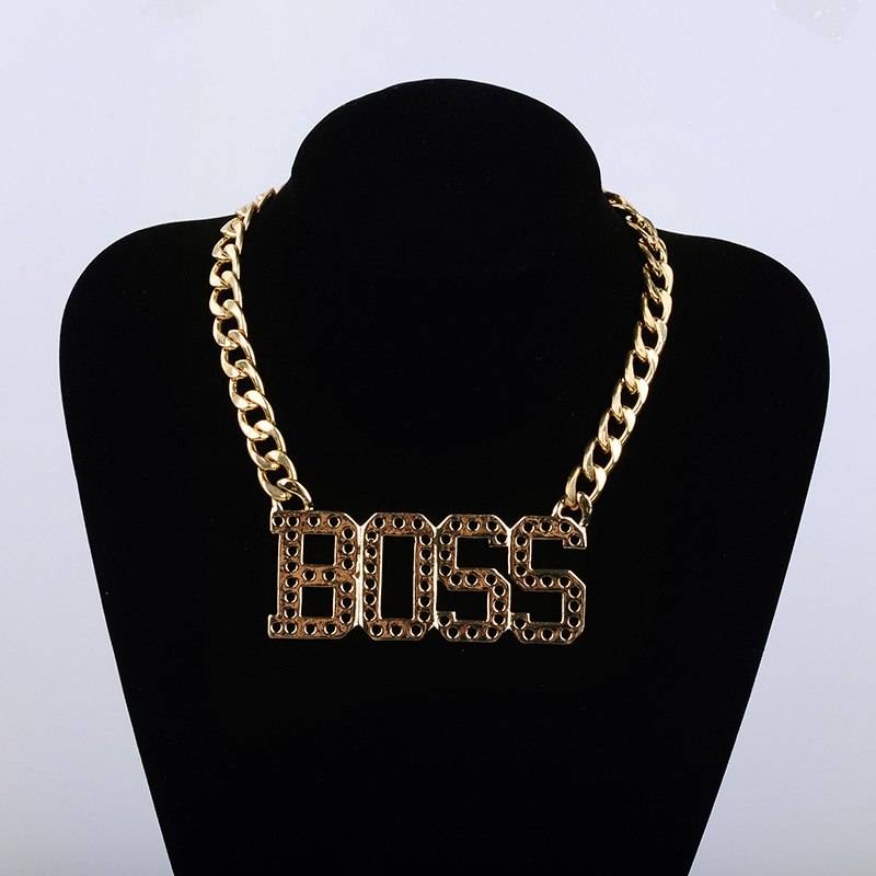 Boss Pendant Necklace Men Jewelry Necklaces 