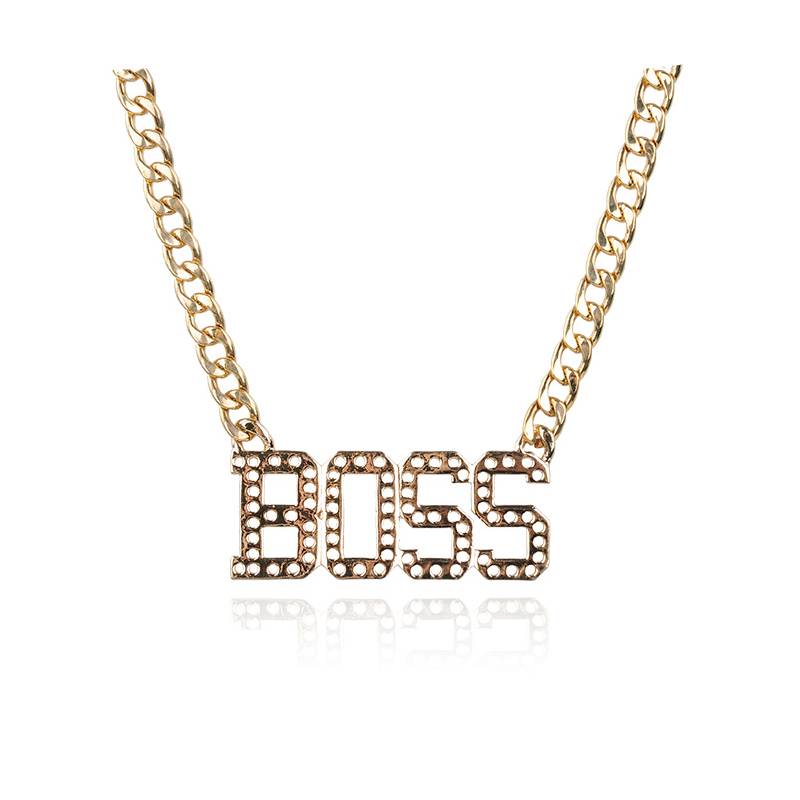 Mr. International - Boss Pendant Necklace