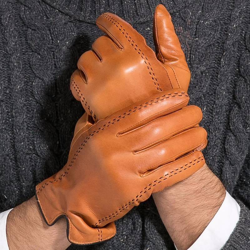 Men's Soft Leather Gloves Accessories Gloves & Mittens Men's Clothing & Accessories 