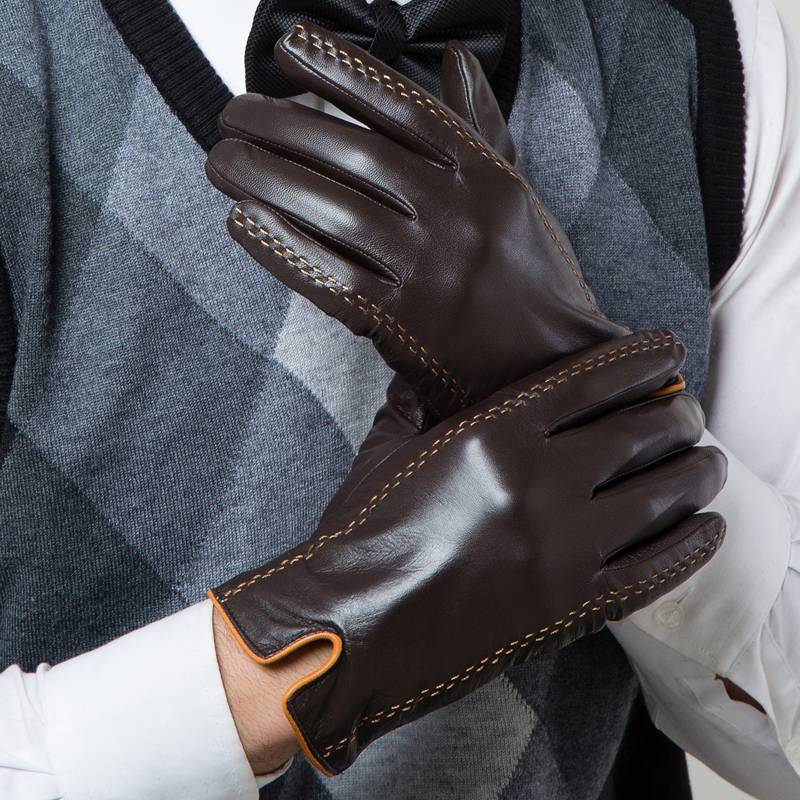 Mr. International - Men's Soft Leather Gloves