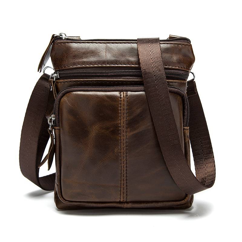 Men’s Genuine Leather Crossbody Bag Crossbody Bags Men Bags & Wallets Men's Genuine Leather Crossbody Bag Crossbody Bags Men Bags & Wallets