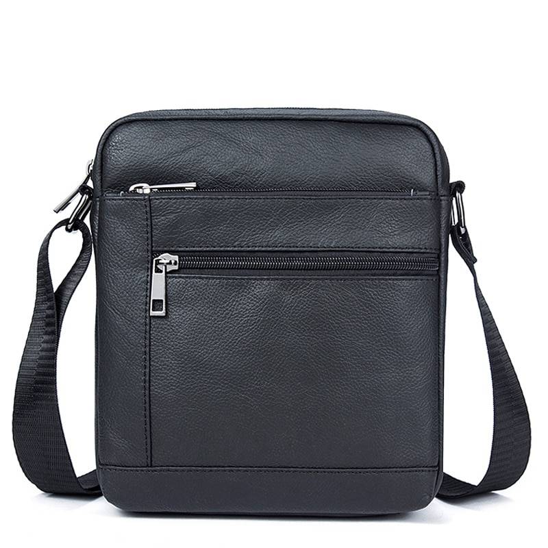 Men's Small Leather Handbag Crossbody Bags Men Bags & Wallets 