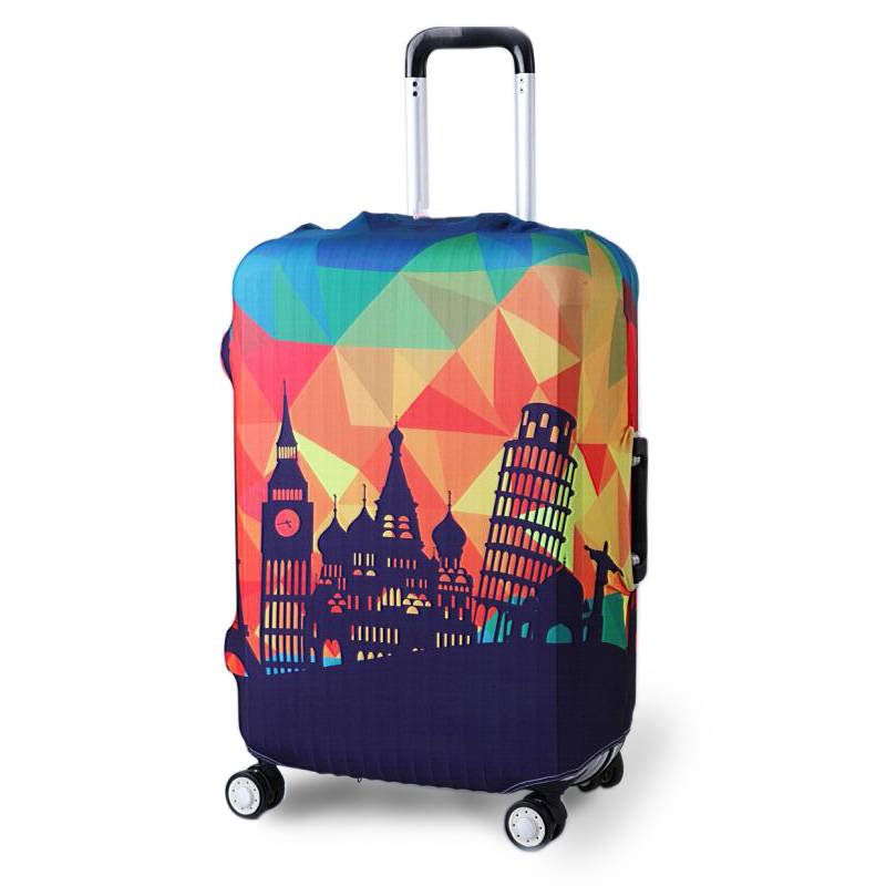 Colorful Protective Suitcase Cover Luggage & Travel Bags Travel Bags 