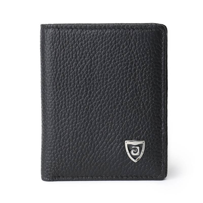Men's Slim Mini Genuine Leather Wallet Men Bags & Wallets Wallets 