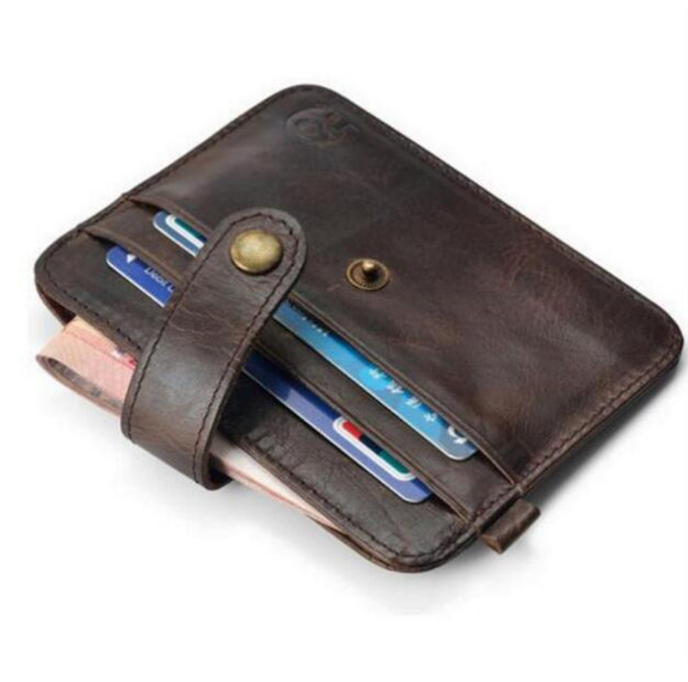 Men's Thin Genuine Leather Wallet Men Bags & Wallets Wallets 
