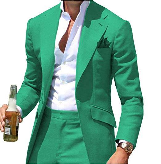 Mens Trendy Single Breasted Suit Suits 