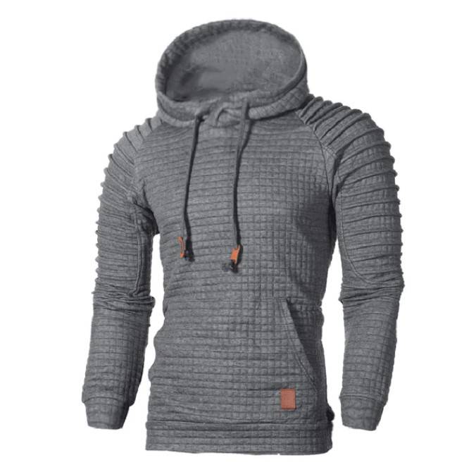 Mr. International - Men's Ribbed Sleeve Hoodie