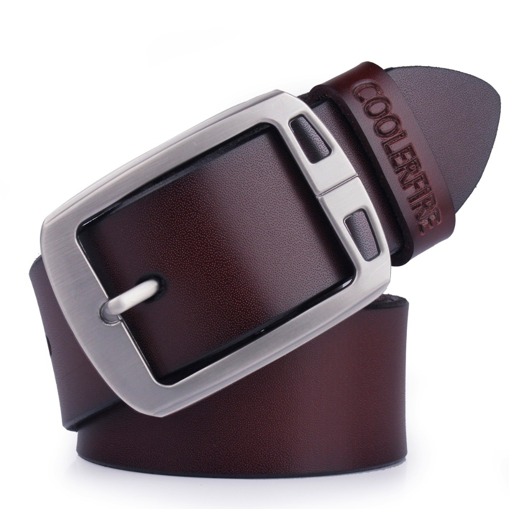 Classic Genuine Leather Belt for Men Accessories Belts Men's Clothing & Accessories 