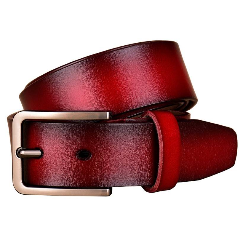 Long Leather Belt for Men Accessories Belts Men's Clothing & Accessories 