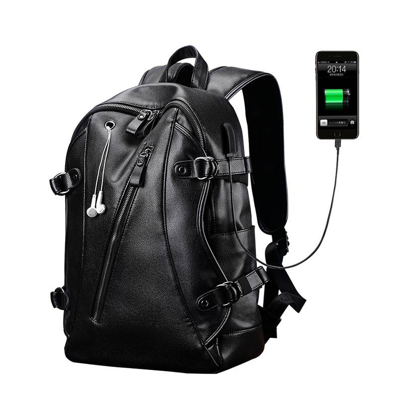 Men's Laptop Backpack with USB Charging Port Backpacks Men Bags & Wallets 