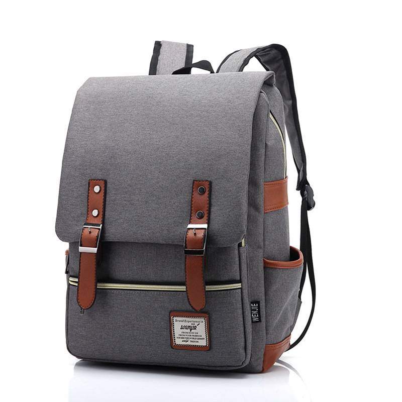 Unisex Preppy Style Backpack Backpacks Men Bags & Wallets 