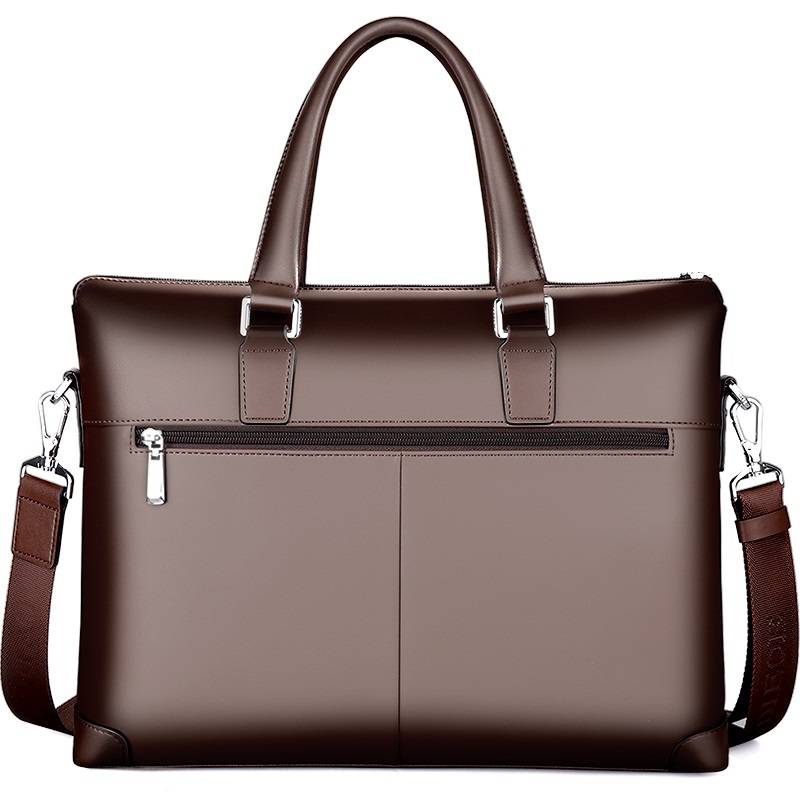 Mr. International - Men's High Quality Leather Briefcase
