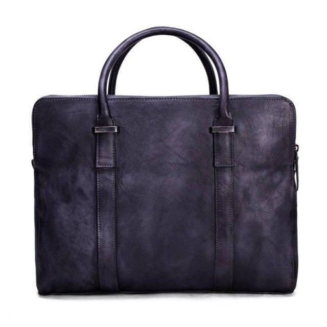 cowhide briefcase