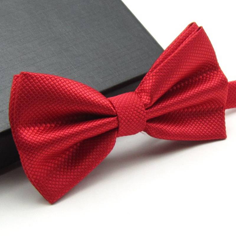 Mr. International - Monocolor Casual Bow Tie For Men