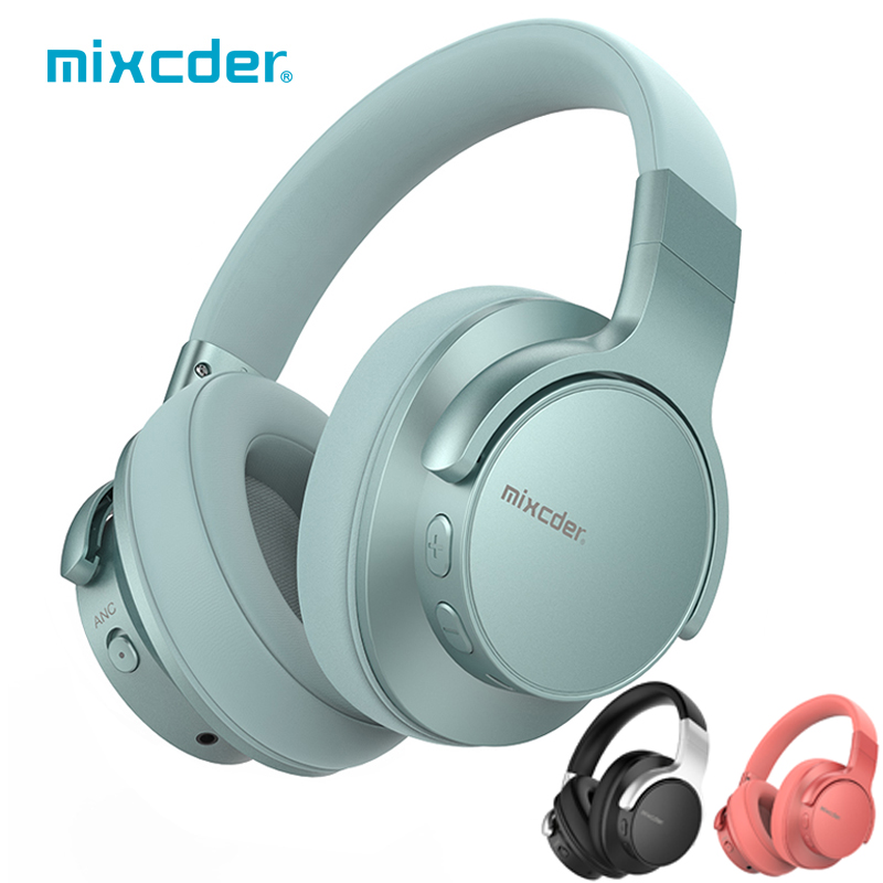 Mixcder E7 Wireless Headphones Active Noise Cancelling Bluetooth 5.0 Headphone Random 