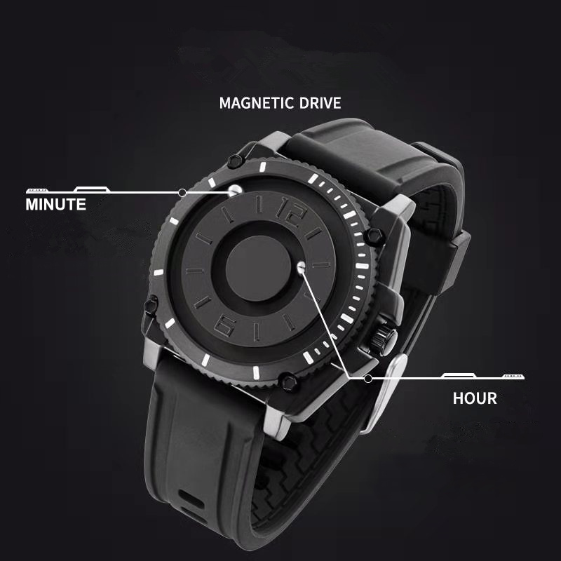 Magnetic Drive Wrist Watch by Eutour Men Jewelry Men's Watches 