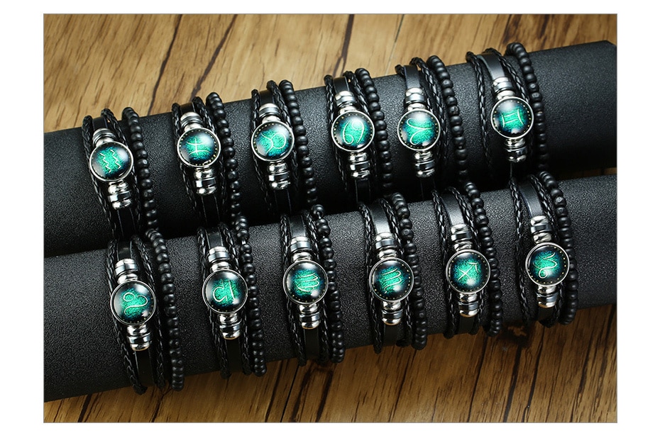 Mr. International | Men's Multi-Layer Leather Rope Bracelet