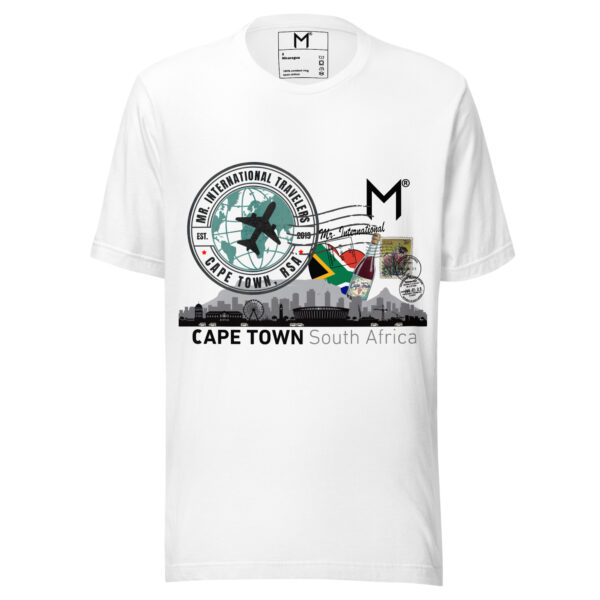 Cape Town unisex t-shirt memorabilia apparel by Mr. International