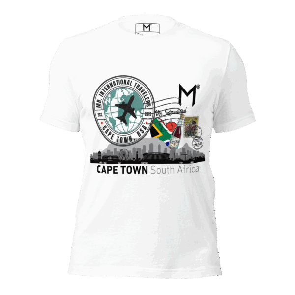 Cape Town Unisex T-Shirt | Mr. International Memorabilia Apparel - Image 3