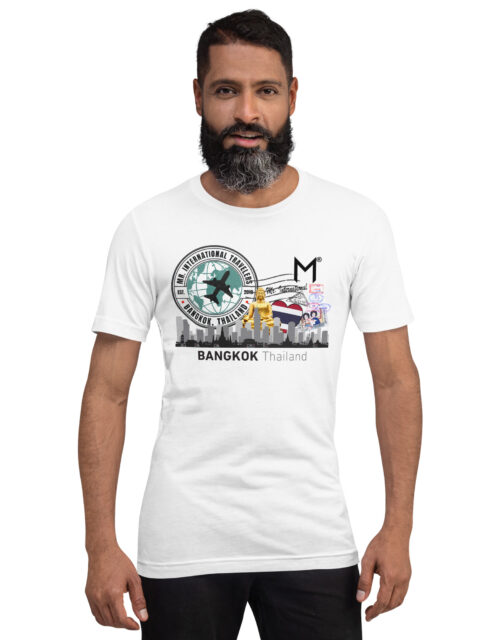 Bangkok Thailand Souvenir T-Shirt on a male model