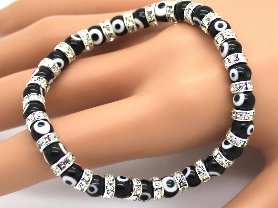 Evil Eye Charm Men's Bracelet Bracelets Jewelry 