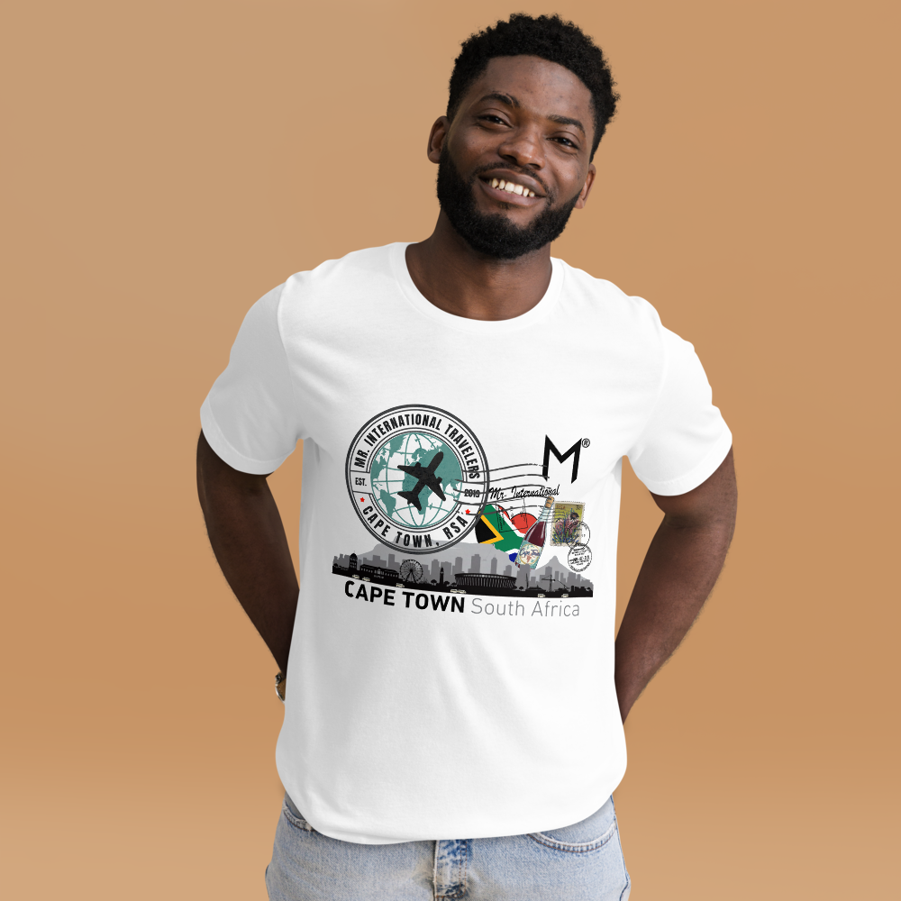 Cape Town South Africa Unisex T-Shirt | Mr. International Memorabilia Apparel Apparel & Accessories Clothing M® Shirts & Tops Tops & Tees 